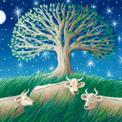 Summer Nights Greeting Card